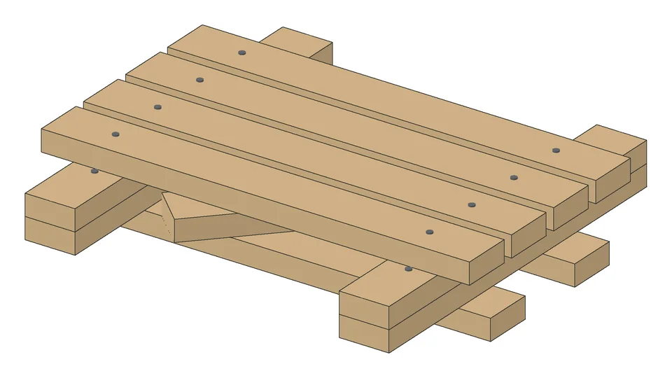 Low Utility Platform, finished